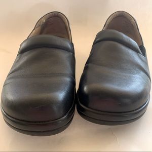 Algeria nonslip Kel-601 black leather clogs 41
